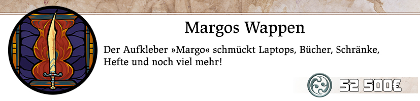 Aufkleber Margo