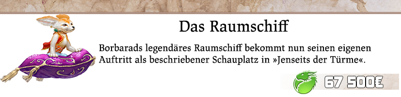 Borbarads Raumschiff landet in 