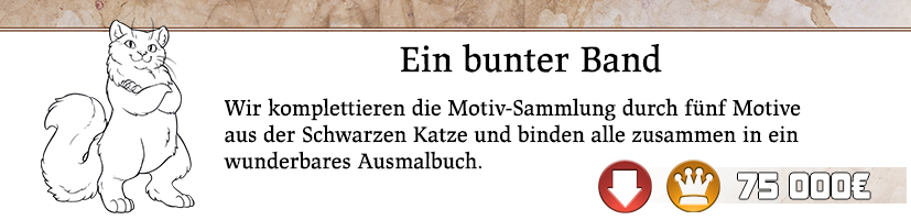 Das Ausmalbuch wird gebunden! + 5 weitere Motive -> 16 Motive