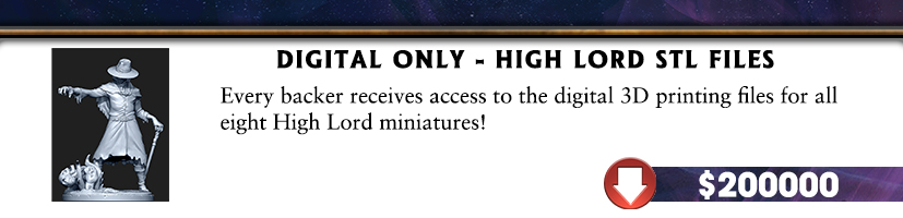 Digital Only - High Lord STL Files