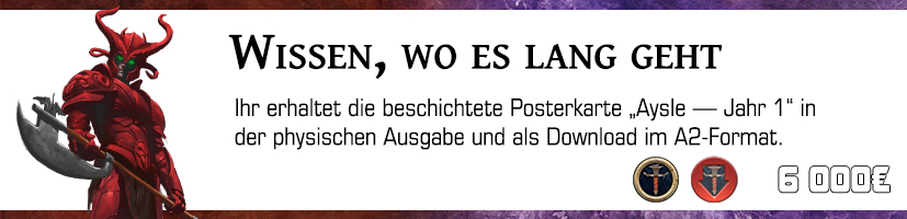 Aysle - Jahr 1 Posterkarte A2