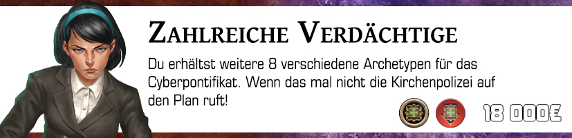 Cyberpontifikat Archetypen 8 Stück