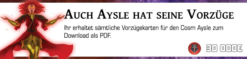 Aysle Vorzügekarten PDF