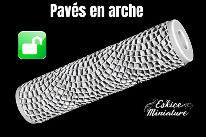 Pavés en arche