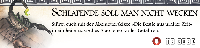 Abenteuerskizze Die Bestie aus uralter Zeit