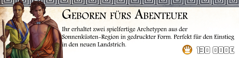 Ausgefüllte Heldenbögen - Auf ins Abenteuer x2 - gedruckt