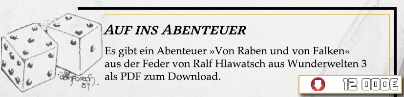 Von Raben und von Falken aus Wunderwelten 3 von Ralf Hlawatsch