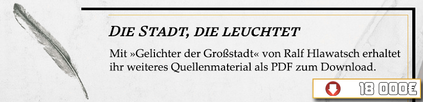 Gelichter der Großstadt aus Wunderwelten 5 von Ralf Hlawatsch