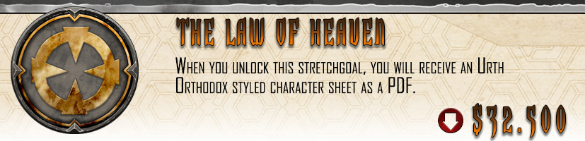 Character Sheets - Urth Orthodox- (3)