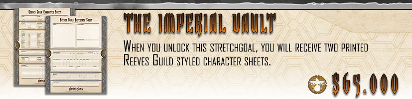 2 Character Sheets - Reeves Guild - (5)