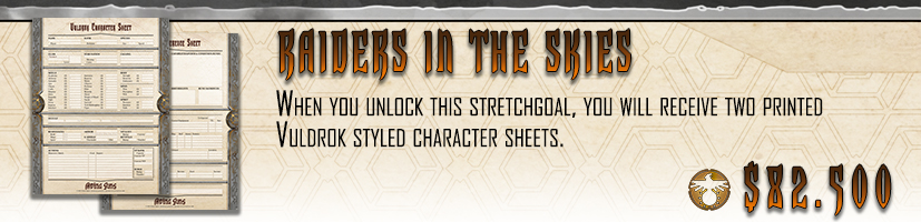 2 Character Sheets - Vuldrok - (2)