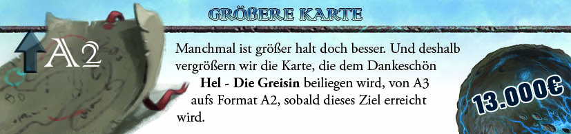 Vergrößerung der Karte von A3 auf A2