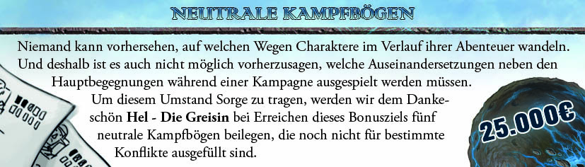 Neutrale Kampfbögen