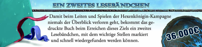 Ein zweites Lesebändchen fürs Buch