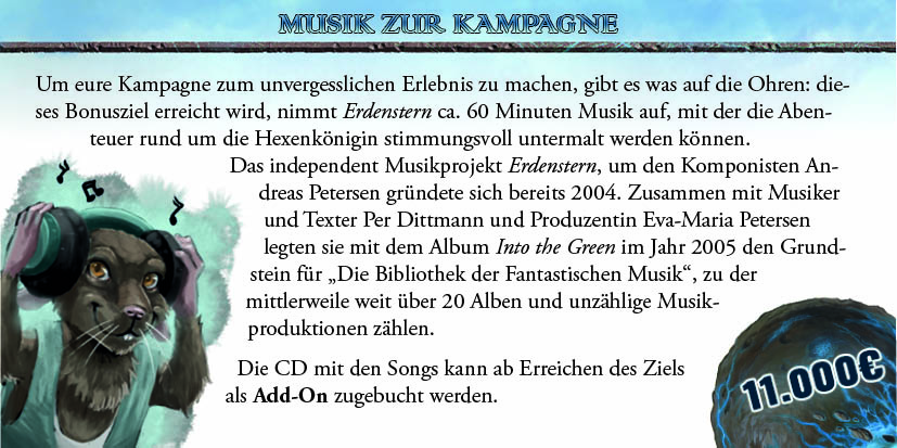 Musik zur Kampagne als Add-On
