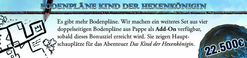 Bodenpläne Das Kind der Hexenkönigin Hauptschauplätze