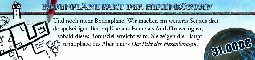 Bodenpläne Pakt der Hexenkönigin Hauptschauplätze
