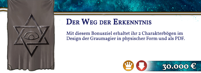 Heldendokumente - Design Graue Gilde gedruckt 2 Stück