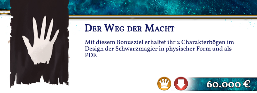 Heldendokumente - Design Schwarze Gilde gedruckt 2 Stück