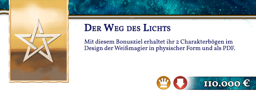 Heldendokumente - Design Weiße Gilde gedruckt 2 Stück