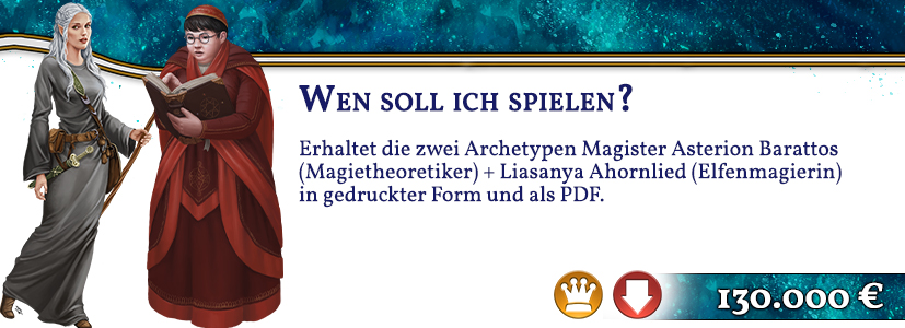Auf ins Abenteuer - 2 Archetypen gedruckt