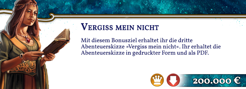 Abenteuerskizze 3 - Vergiss mein nicht