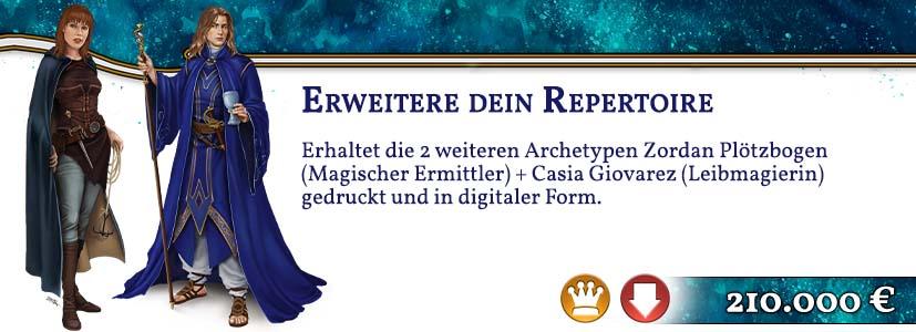 Auf ins Abenteuer - 2 Archetypen gedruckt