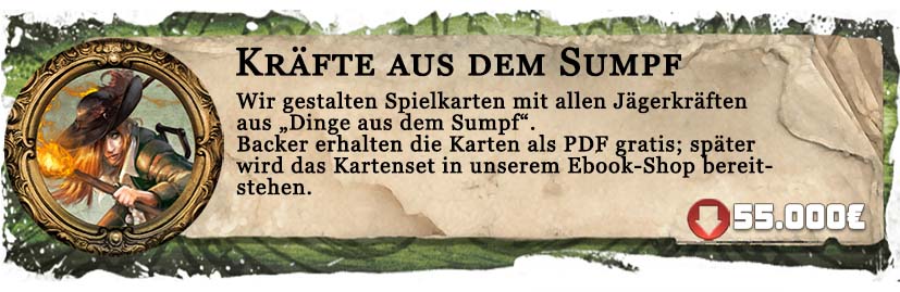 PDF - Spielkarten - Jägerkräfte aus Dinge aus dem Sumpf