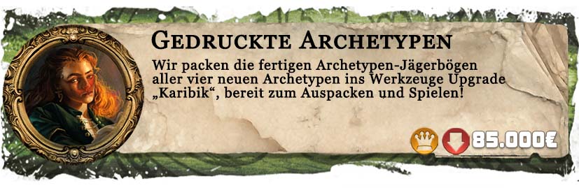 Archetypen Karibik 4 verschiedene