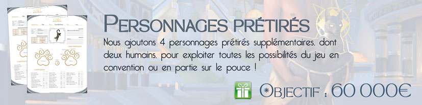 60k 4 prétirés de plus