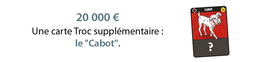 Une carte Troc supplémentaire : le 