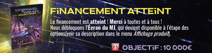 1/ Ecran du MJ