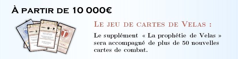 Le jeu de carte de Velas