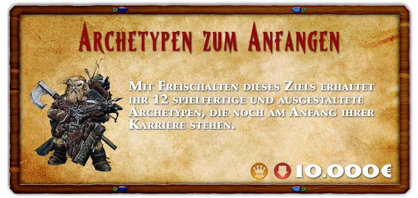 12 digitale Archetypen für Savage Pathfinder