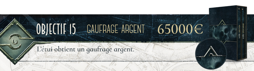 Gaufrage argenté