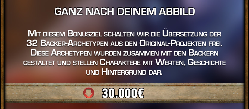 Orrorsh + Tharkold Backer Archetypen