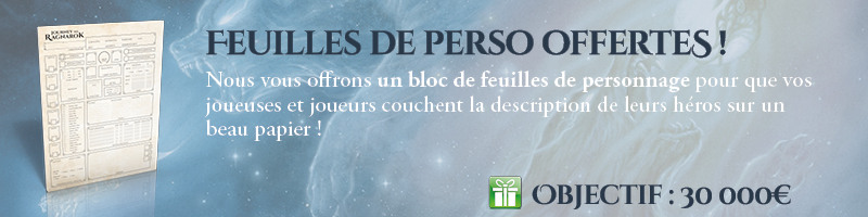 3/Bloc de feuilles de personnages offert !