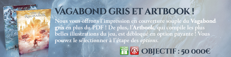 5/L’Artbook en option et le Vagabond gris imprimé en cadeau !