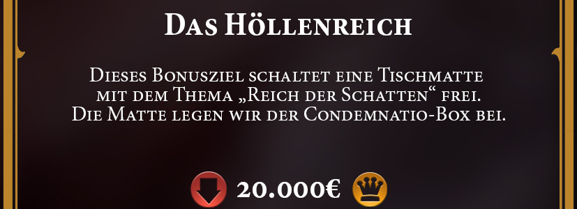 Tischmatte (Höllenreich 1) in Condemnatio-Box