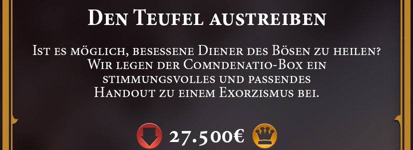 Handout Exorzismus in Condemnatio-Box
