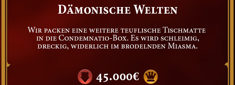 Tischmatte (Höllenreich 2) in Condemnatio-Box