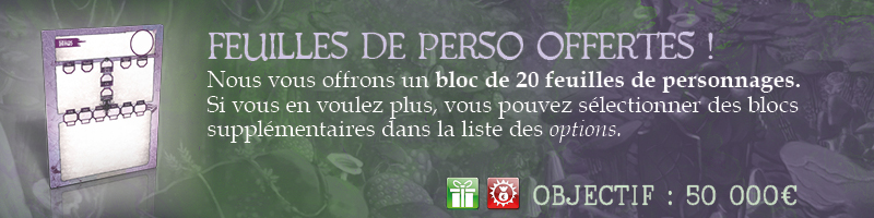 4/Bloc de feuilles de perso offert !