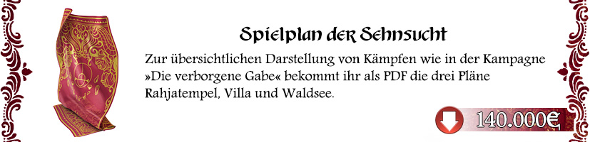 Spielpläne: Rahjatempel, Villa, Waldsee als PDF