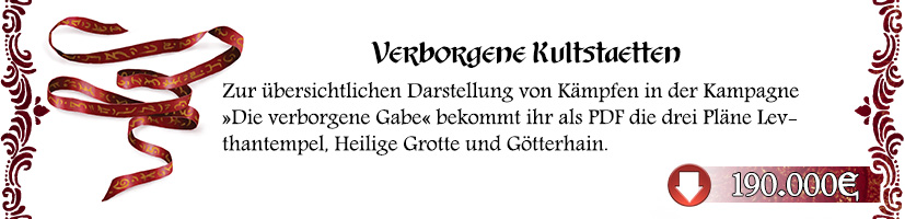 Spielpläne: Levthantempel, Heilige Grotte, Götterhain als PDF