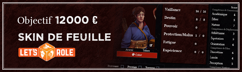 Skin feuille