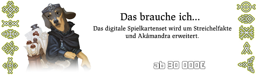 Das brauche ich...