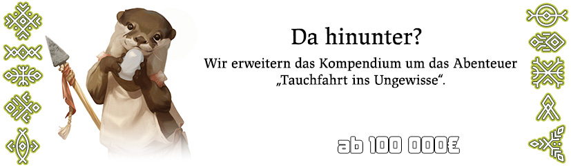 Da hinunter?