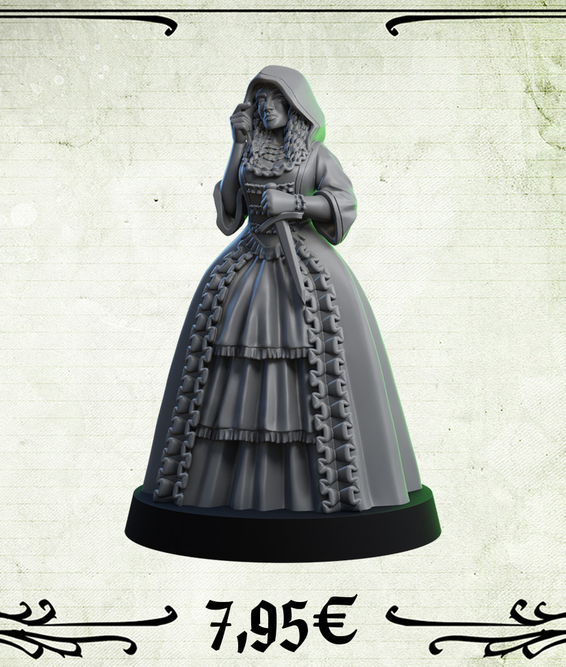 HeXXen 1733 - Sophie de la Curesse Spionin Miniatur