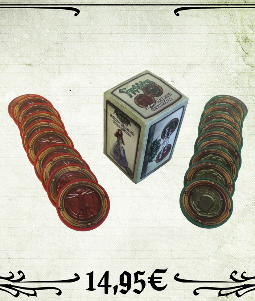 HeXXen 1733: Deluxemarkerset Coups und Ideen