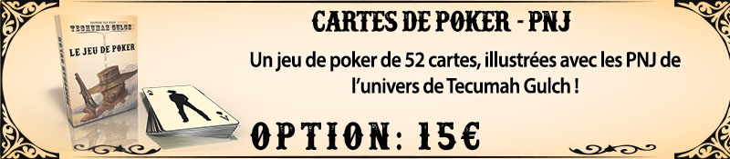 Carte de poker PNJ